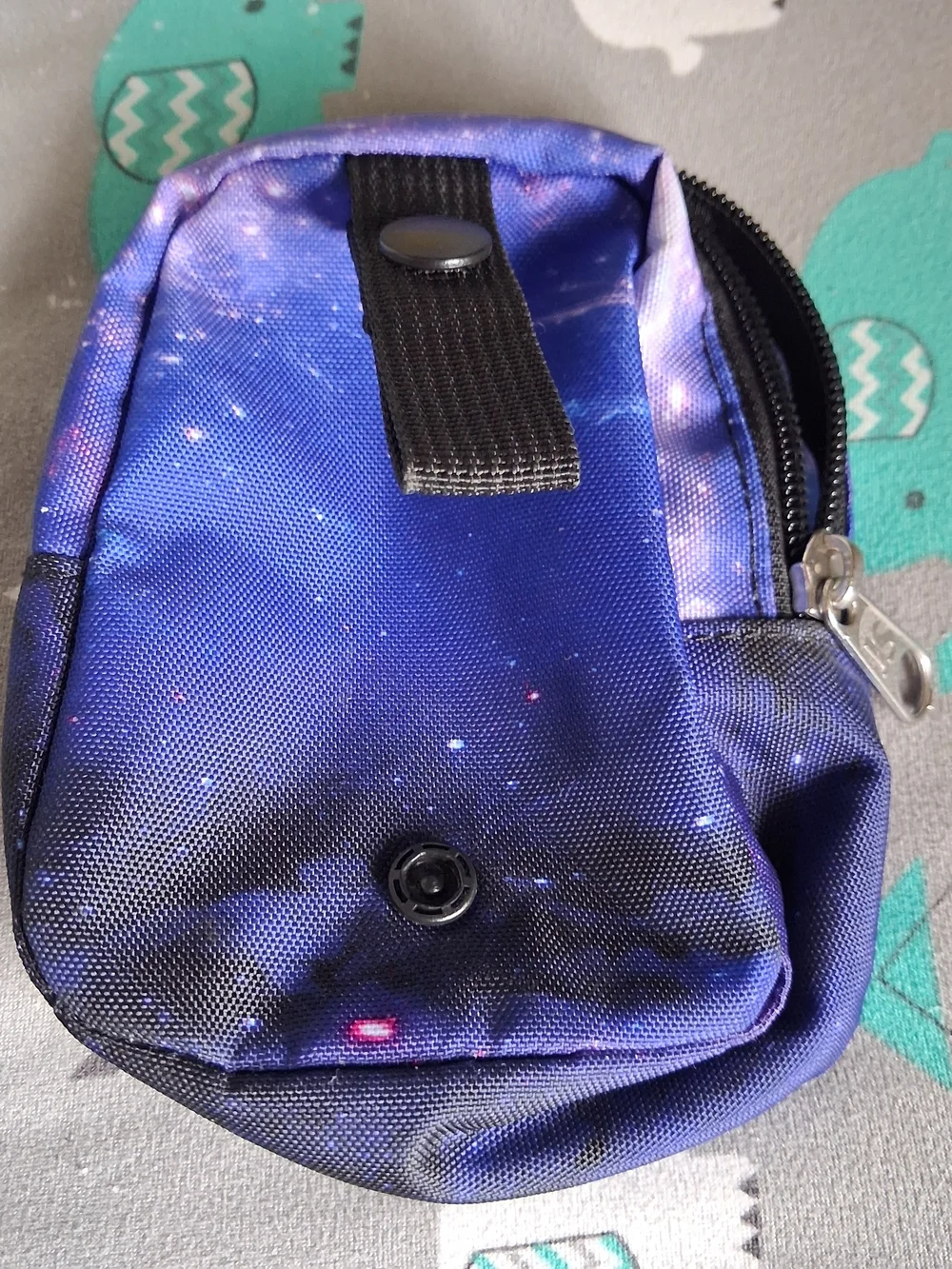 Jansport Galaxy Mini Backpack in Purple, Pink, Blue